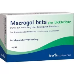 MACROGOL beta plus elektroliti Plv.z.H.e.L.z.Einn., 10 kom