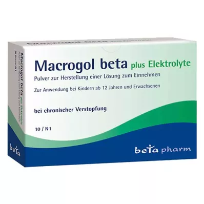 Macrogol beta plus elektrolit u prahu, 10 kom