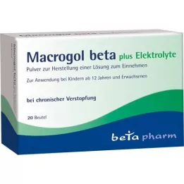 MACROGOL beta plus elektroliti Plv.z.H.e.L.z.Einn., 20 kom