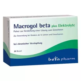 Makrogol beta plus elektrolit u prahu, 20 kom
