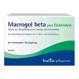 Macrogol beta plus elektroliti u prahu, 50 kom