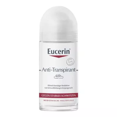 Eucerin 48h roll-on antiperspirant, 50 ml Eucerin 48h roll-on antiperspirant, 50 ml