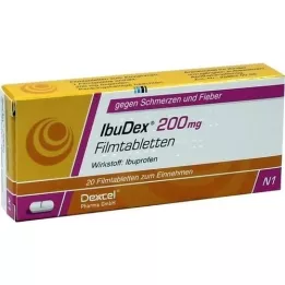 IBUDEX 200 mg filmom obložene tablete, 20 kom