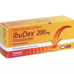 IBUDEX 200 mg filmom obložene tablete, 50 kom