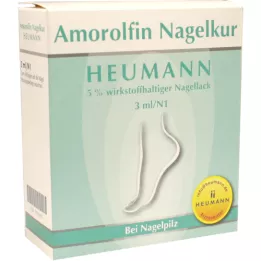 AMOROLFIN Nagelkur Heumann 5% prirodni lak za nokte, 3 ml