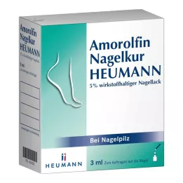 AMOROLFIN Nagelkur Heumann 5% prirodni lak za nokte, 3 ml