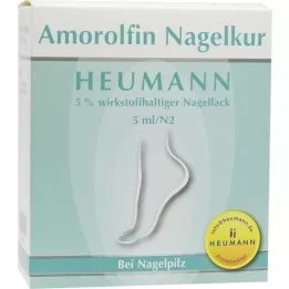 AMOROLFIN Nagelkur Heumann 5% prirodni lak za nokte, 5 ml