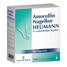 AMOROLFIN Nagelkur Heumann 5% prirodni lak za nokte, 5 ml