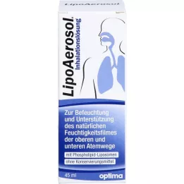 LIPOAEROSOL liposomska inhalacijska otopina, 45 ml