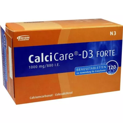 Calcicare D3 forte šumeće tablete, 120 kom