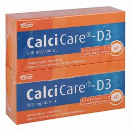 CalciCare-D3 600 mg/400 međunarodnih jedinica (120 komada)