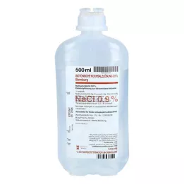 ISOTONISCHE Fiziološka otopina 0,9% Bernburg Inf.-L.PE, 10X500 ml