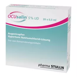 OCUSALIN 5% UD kapi za oči, 20X0,5 ml