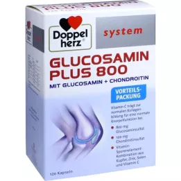 DOPPELHERZ Glucosamine Plus 800 system kapsule, 120 kom