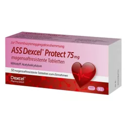 ASS Dexcel Protect 75 mg tablete želučanog soka, 50 kom