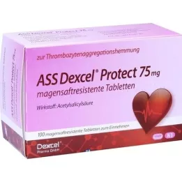 ASS Dexcel Protect 75 mg tablete želučanog soka, 100 kom