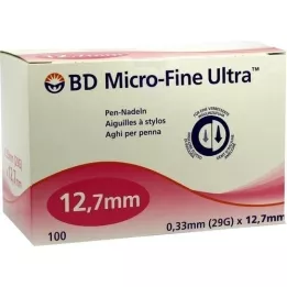BD MICRO-FINE ULTRA Pen igle 0,33x12,7 mm, 100 komada