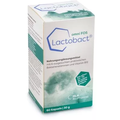 LACTOBACT omni FOS gastrorezistentne kapsule, 60 kom