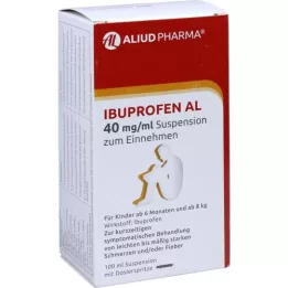 IBUPROFEN AL 40 mg/ml oralna suspenzija, 100 ml