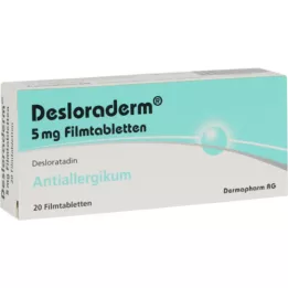 DESLORADERM 5 mg filmom obložene tablete, 20 kom