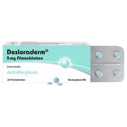 DESLORADERM 5 mg filmom obložene tablete, 20 kom