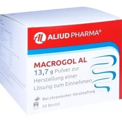 MACROGOL AL 13,7 g Plv.z.Her.e.Lsg.z.Eingehen, 50 kom