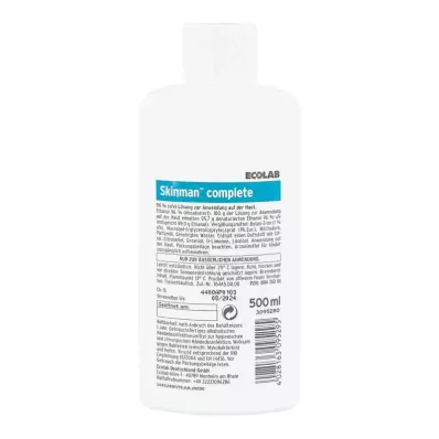 SKINMAN bočica s kompletnim dozatorom za dezinfekciju ruku, 500 ml