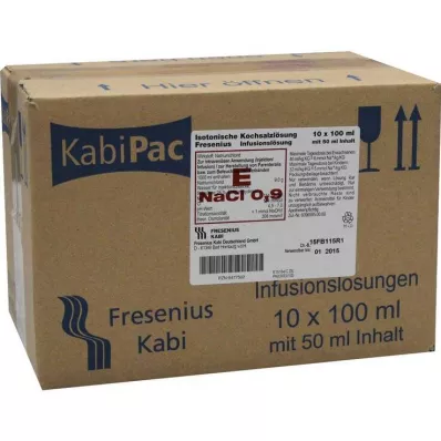Izotonična fiziološka otopina 100ml dopola napunjena, 10X50 ml Izotonična fiziološka otopina 100ml dopola napunjena, 10X50 ml