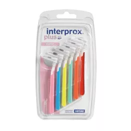 INTERPROX plus Blister Mix razne boje Interdentalb, 6 kom