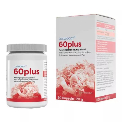 Lactobact 60plus gastrorezistentne kapsule, 60 kom