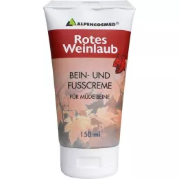 ALPENCOSMED Krema za noge i stopala od lista crvene loze, 150 ml
