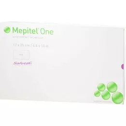 MEPITEL Jedan silikonski mrežasti zavoj 17x25 cm, 5 kom