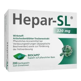 Hepar-SL® 320 mg tvrde kapsule, 200 kom