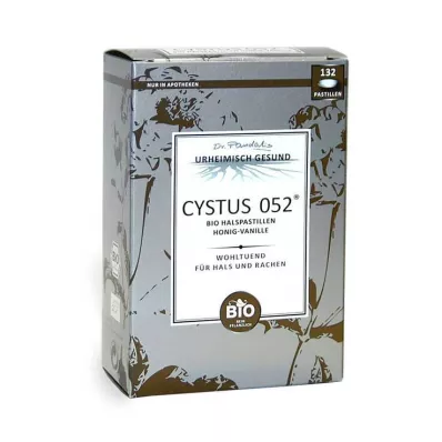 Cystus 052 organske pastile za grlo med vanilija, 132 kom