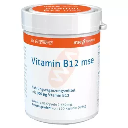 VITAMIN B12 MSE kapsule, 120 kom