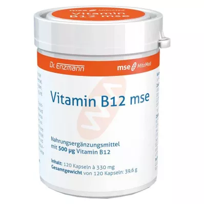 VITAMIN B12 MSE kapsule, 120 kom