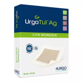 URGOTÜL Ag Lite Border 10x12 cm zavoj, 10 kom