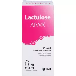 LACTULOSE AIWA 670 mg/ml oralna otopina, 200 ml