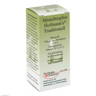 Kapi od imele Hofmanns tradicionalne, 50 ml