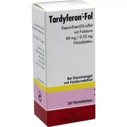 TARDYFERON-Fol Depot-Iron(II)-sul.m.Fols.Filmtab., 50 kom