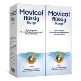 MOVICOL tekuća naranča, 2X500 ml