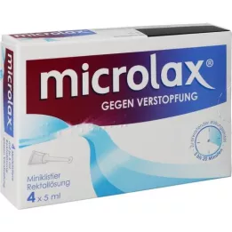 MICROLAX Rektalne otopine za klizme, 4X5 ml