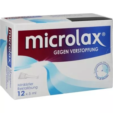 MICROLAX Rektalne otopine za klizme, 12X5 ml