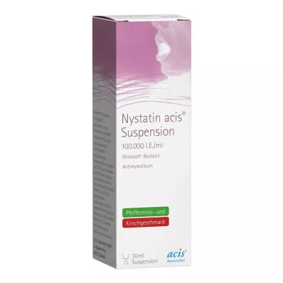 Nistatin acis suspenzija, 30 ml
