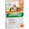 ADVANTAGE 40 mg otopina za male mačke/male ukrasne kuniće, 4X0,4 ml