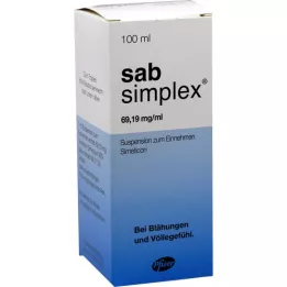 SAB simplex oralna suspenzija 100 ml, 100 ml