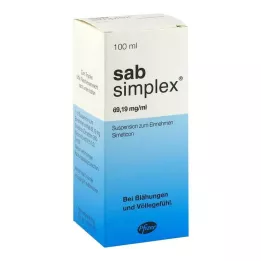 SAB simplex oralna suspenzija 100 ml, 100 ml
