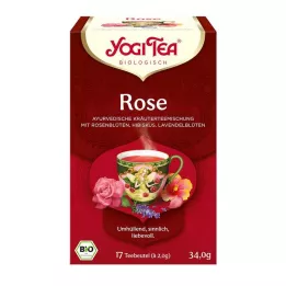 YOGI TEA Rose organska filter vrećica, 17X2 g