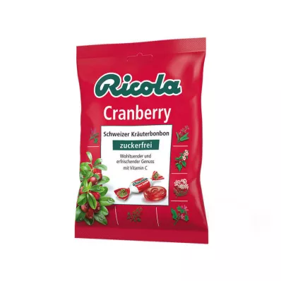 Ricola bomboni brusnice bez šećera, 75 g