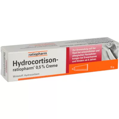 HYDROCORTISON-ratiopharm 0,5% krema, 15 g